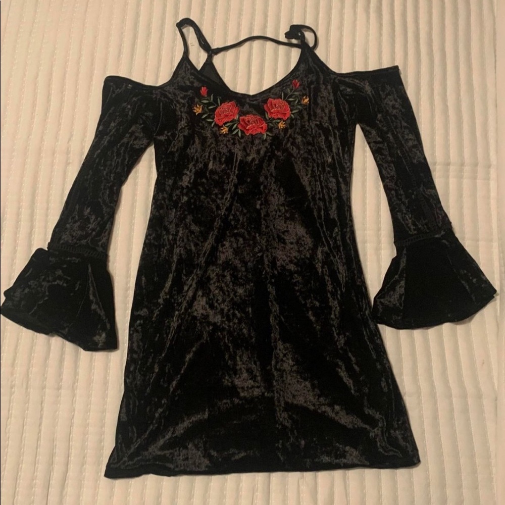 Black Velvet Dress